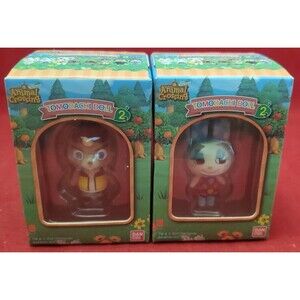 Animal Crossing Tomodachi Doll Vol. Volume 2 Francine and CJ Lot of 2 New